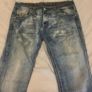 Men’s Rock Revival Jeans SZ 38